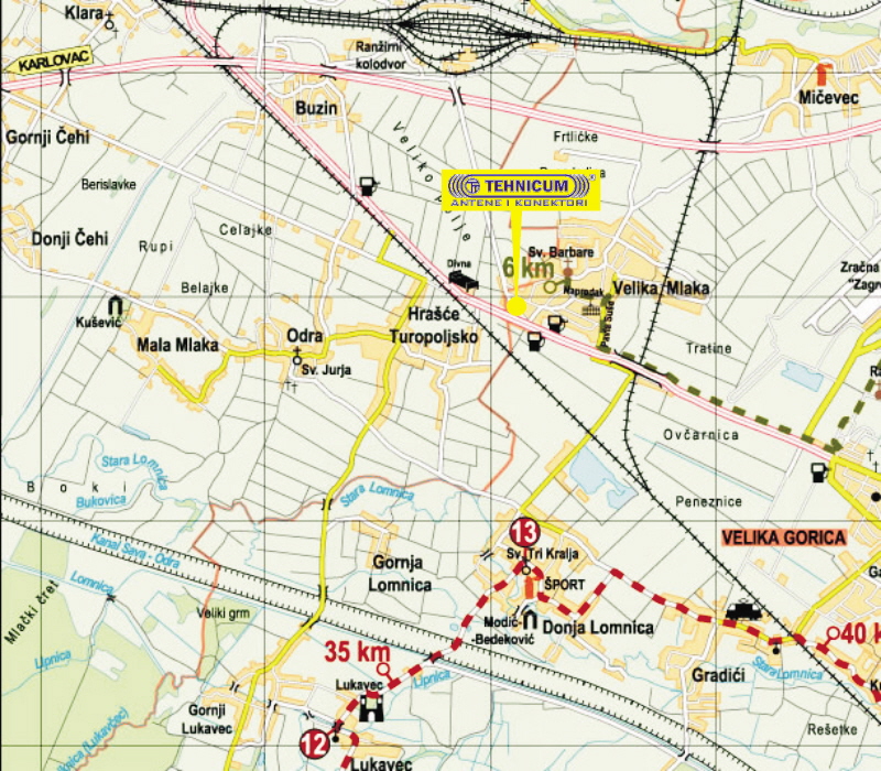 Prilaz zagrebaèkoj cesti 2c